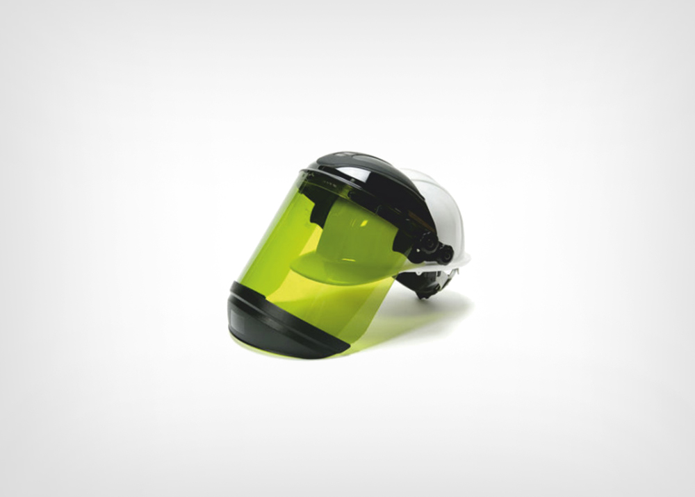 Arc Flash Face Shield with Helmet