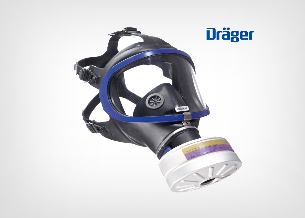 Drager 6300 Canister Full Face Mask