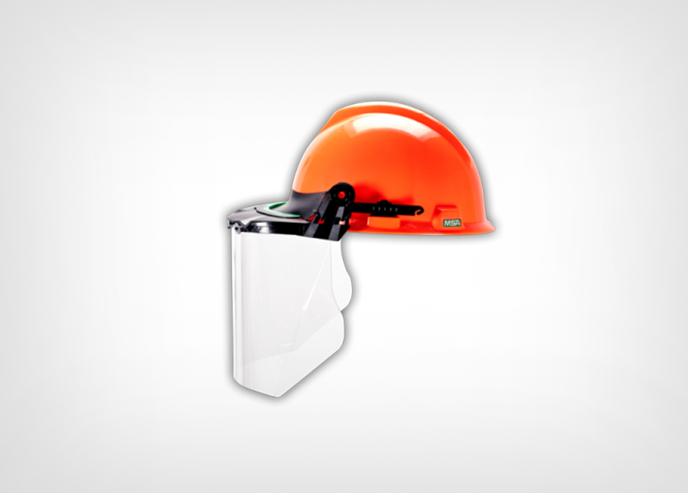 MSA Helmet Mounted Face Shield
